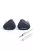 IBASSO JR GELATO MIC - Egy dinamikus meghajtós In-ear monitor fülhallgató 3.5 mm-es mikrofonos ezüstözött réz 2-Pin kábellel - Fekete