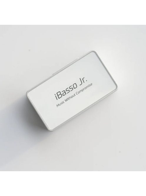 IBASSO JR MACARON - Hordozható DAC és fejhallgató erősítő 32bit 384kHz DSD256 - Ezüst