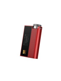   IBASSO NUNCHAKU - Hordozható DAC és fejhallgató erősítő csöves és AB-osztályú erősítéssel 32bit 768kHz DSD512 - Piros