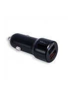 MiLi Smart Pro Qualcomm QC 3.0 30 Watt-os dual USB-s autós szivargyújtó gyorstöltő