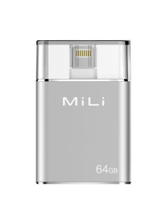   MILI IDATA PRO - Univerzális külső memória - Ezüst - 64 GB