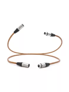  MELODIKA BROWN SUGAR SERIES BS2X - XLR M és XLR F szimmetrikus jelkábel pár - 0,5m