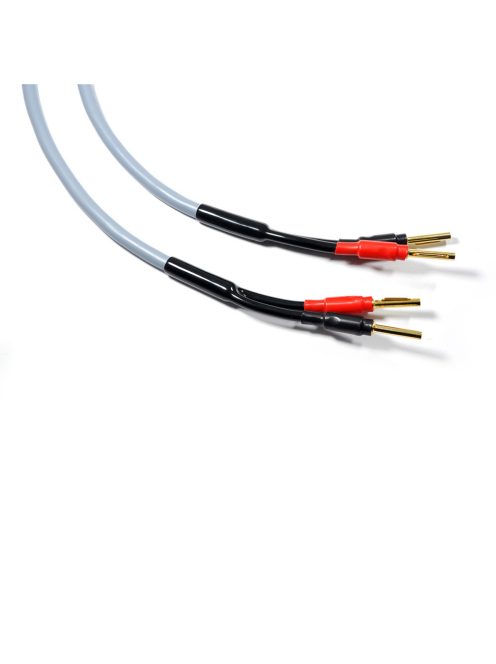 MELODIKA PURPLE SERIES MDSC15 - Banana hangfalkábel pár (1,5mm2) - Gunmetal - 4m