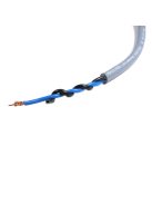 MELODIKA PURPLE SERIES MDSC40 - Banana hangfalkábel pár (4mm2) - Gunmetal - 1,5m