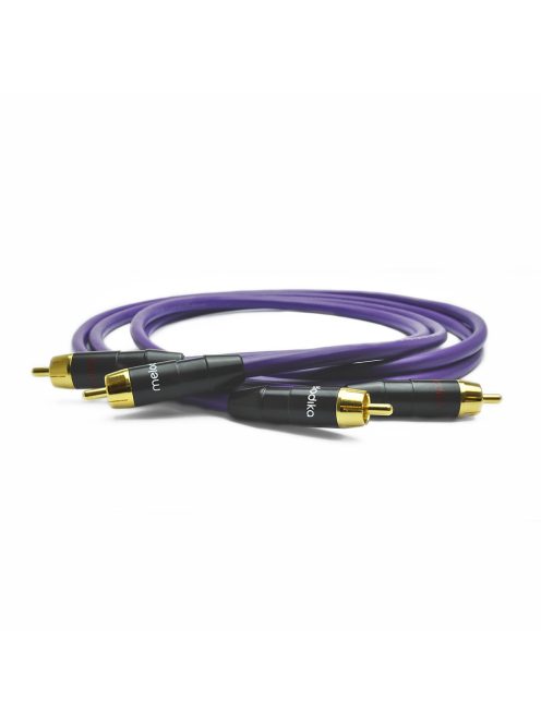 MELODIKA PURPLE SERIES MD2R - RCA M és RCA M jelkábel pár - Lila - 3m
