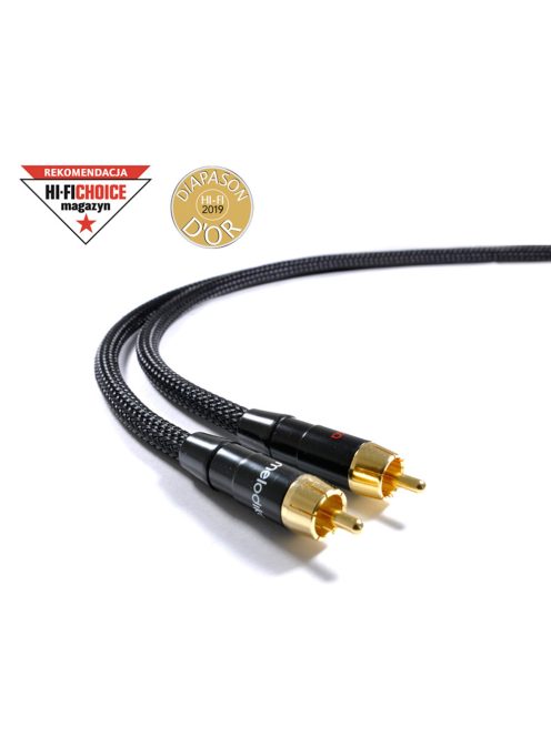 MELODIKA PURPLE SERIES MD2RD - RCA M és RCA M irányított jelkábel pár - 1,5m