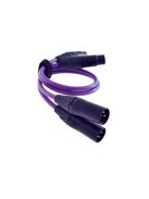 MELODIKA PURPLE SERIES MD2X - XLR M és XLR F szimmetrikus jelkábel pár - 2m