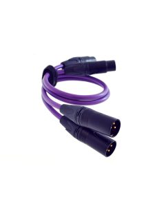   MELODIKA PURPLE SERIES MD2X - XLR M és XLR F szimmetrikus jelkábel pár - 3m