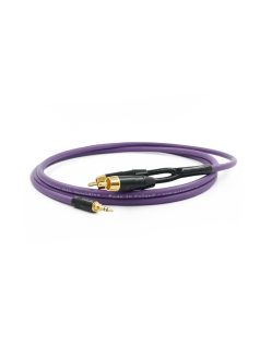   MELODIKA PURPLE SERIES MDMJ2R - 3.5mm M Jack és 2xRCA M sztereó jelkábel - 0,5m