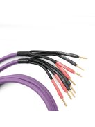 MELODIKA PURPLE SERIES MDBA415 - Banana bi-amp kábel pár (4mm2 + 1,5mm2) - Lila - 1,5m