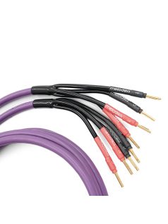   MELODIKA PURPLE SERIES MDBW415 - Banana bi-wire kábel pár (4mm2 + 1,5mm2) - Lila - 4m