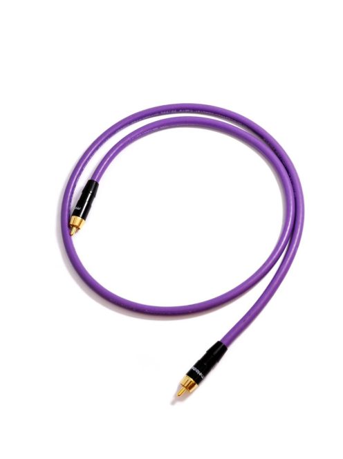 MELODIKA PURPLE SERIES MDSW - RCA M subwoofer jelkábel - Lila - 3m
