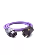 MELODIKA PURPLE SERIES MDP - 4N OFC árnyékolt tápkábel Schuko dugó és IEC C13 aljzat csatlakozóval - 0,75m
