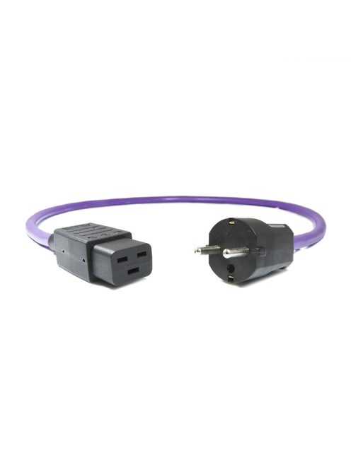 MELODIKA PURPLE SERIES MDP16A - Schuko-IEC C19 tápkábel - 0,75m