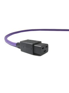   MELODIKA PURPLE SERIES MDP16A - Schuko-IEC C19 tápkábel - 1m