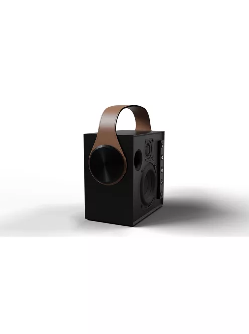 MOREL BIGGIE - Hordozható Bluetooth hangszóró - Kozmikus Fekete