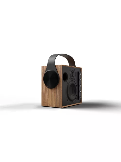 MOREL BIGGIE - Hordozható Bluetooth hangszóró - Tölgy