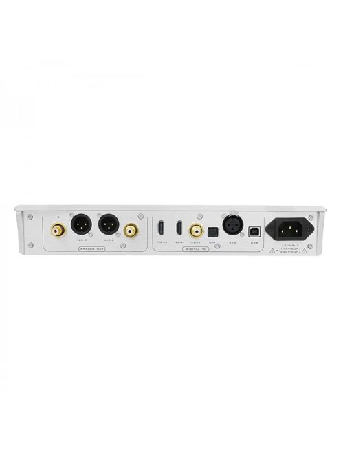 MUSICIAN AUDIO AQUARIUS - High-End R-2R DAC NOS I2S 32bit 1536kHz DSD1024 - Ezüst