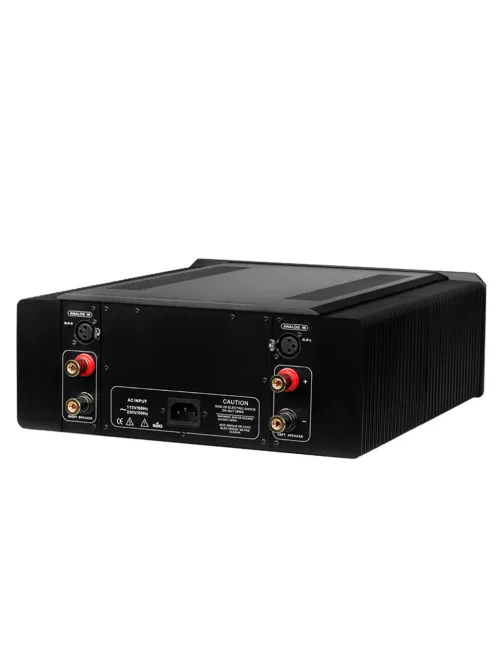 MUSICIAN AUDIO GEMINI - Referencia szintű szimmetrikus sztereó erősítő 2x 220W 4 Ohm - Fekete