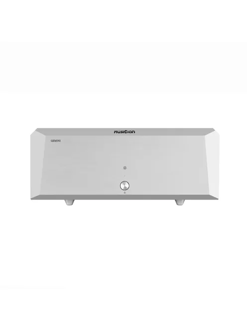 MUSICIAN AUDIO GEMINI - Referencia szintű szimmetrikus sztereó erősítő 2x 220W 4 Ohm - Ezüst