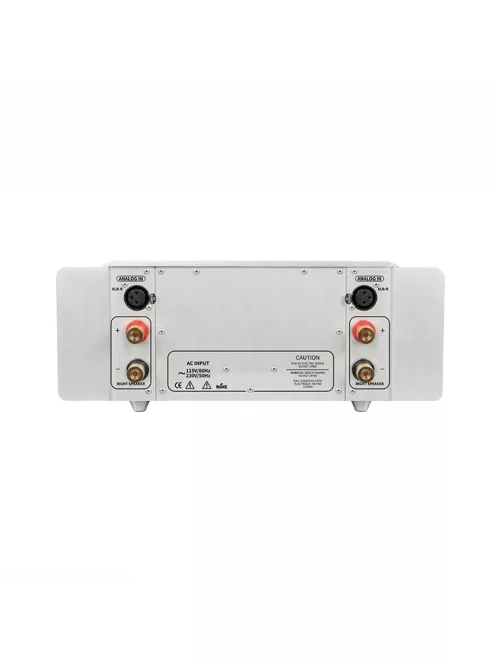 MUSICIAN AUDIO GEMINI - Referencia szintű szimmetrikus sztereó erősítő 2x 220W 4 Ohm - Ezüst