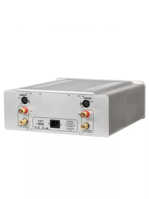 MUSICIAN AUDIO GEMINI - Referencia szintű szimmetrikus sztereó erősítő 2x 220W 4 Ohm - Ezüst