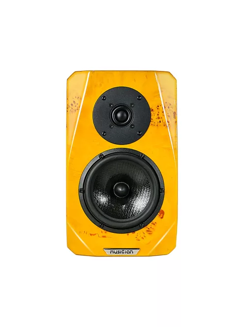 MUSICIAN AUDIO KNIGHT V - Kétutas passzív bassreflex Hi-Fi polchangfal pár - Borostyán
