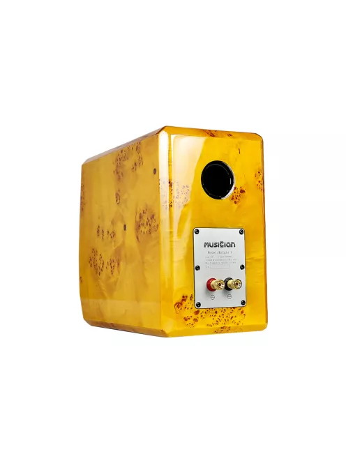 MUSICIAN AUDIO KNIGHT V - Kétutas passzív bassreflex Hi-Fi polchangfal pár - Borostyán