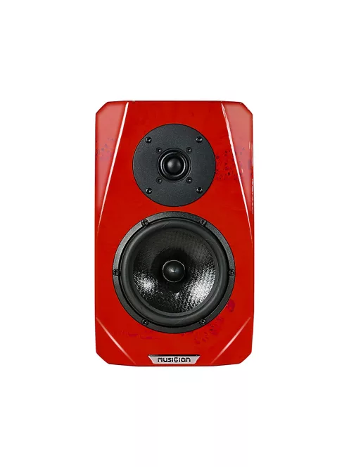 MUSICIAN AUDIO KNIGHT V - Kétutas passzív bassreflex Hi-Fi polchangfal pár - Vörös