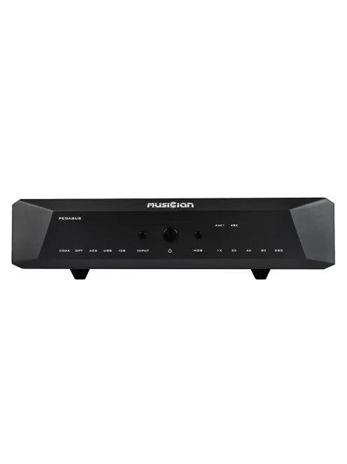 MUSICIAN AUDIO PEGASUS - High-End asztali R-2R DAC 24bit 1536kHz DSD1024 - Fekete