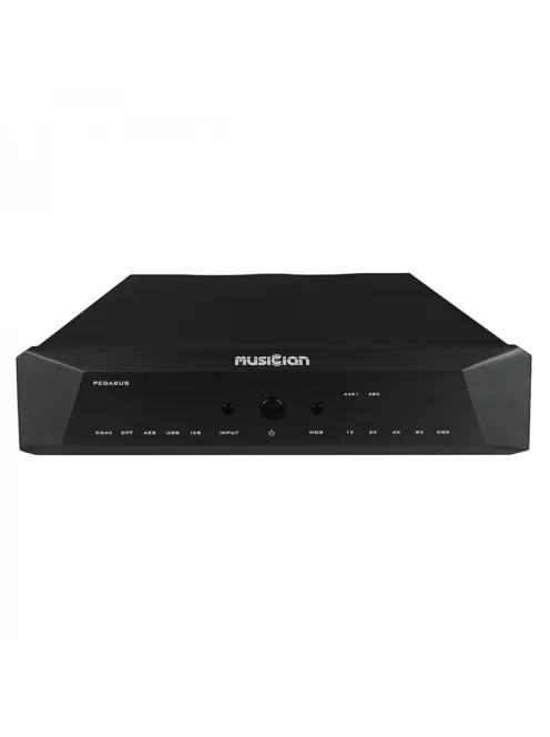 MUSICIAN AUDIO PEGASUS - High-End asztali R-2R DAC 24bit 1536kHz DSD1024 - Fekete