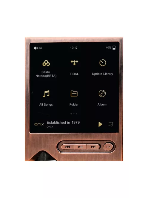 ONIX TOCATA XM2 CU - Hordozható audio lejátszó WiFi Bluetooth 5.2 aptX HD LDAC 32bit 768kHz DSD512 - Réz