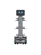 ORIONSTAR CARRYBOT D150 MODEL 2 - Önvezető szállítórobot M.I. vezérléssel 150kg teherbírással, szállítópolcos felépítménnyel