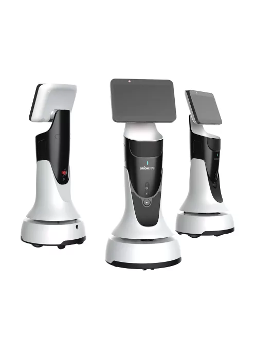 ORIONSTAR GREETINGBOT MINI – Kompakt méretű, autonóm M.I.-val vezérelt recepciós robot