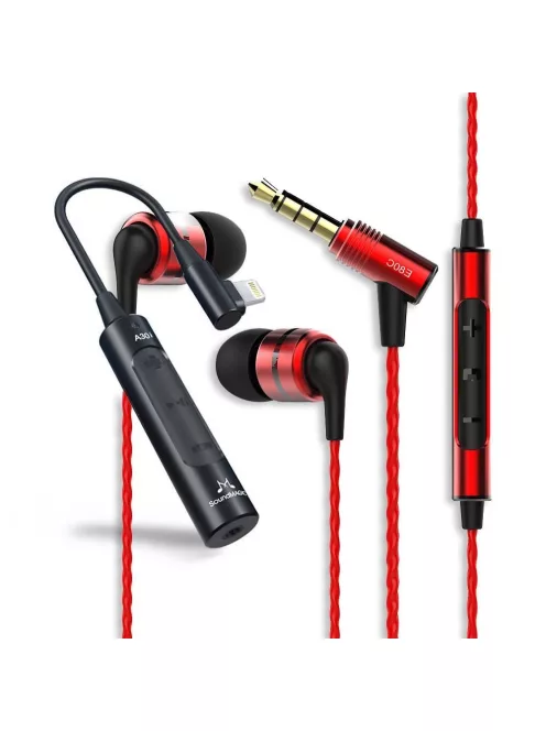 SOUNDMAGIC A30i + SOUNDMAGIC E80C Red package