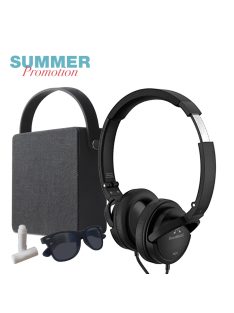 SoundMAGIC P22C Black + Awei Y100 Speaker Summer Kit