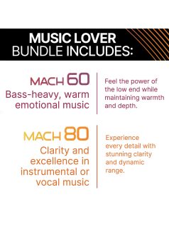 WESTONE MACH 60 + WESTONE MACH 80 MUSIC LOVER PACKAGE