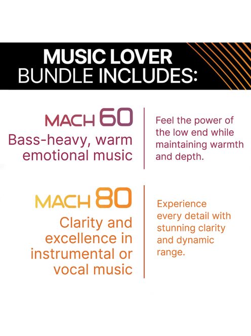 WESTONE MACH 60 + WESTONE MACH 80 MUSIC LOVER PACKAGE