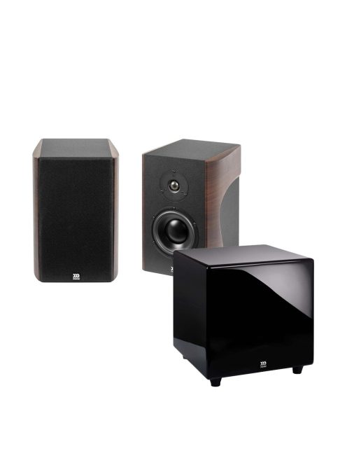 MOREL AVYRA 622 WENGE + MOREL SUB 10X BLACK PACKAGE