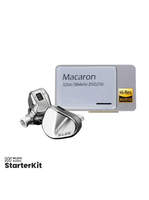 IBASSO JR KLEE + IBASSO JR MACARON SILVER PACKAGE