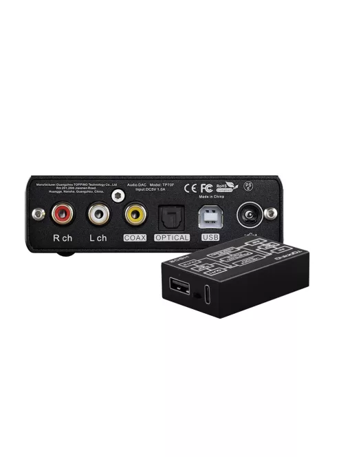 TOPPING E30 II LITE DAC + TOPPING HS02 ISOLATOR PACKAGE
