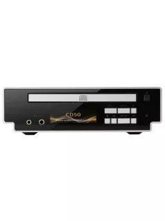   SHANLING CD50 - Asztali CD lejátszó DAC fejhallgató erősítéssel 4.4mm szimmetrikus kimenettel - Ezüst