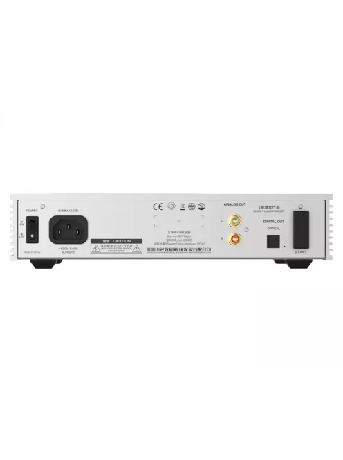 SHANLING CD80 - Asztali CD lejátszó Bluetooth 5 LDAC MQA-CD 32bit 384kHz DSD256 - Ezüst