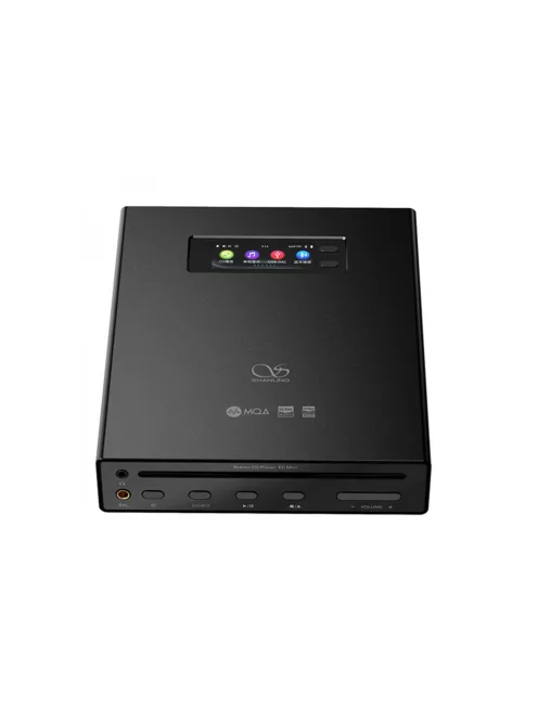 SHANLING EC MINI - Asztali és hordozható CD lejátszó és DAP Bluetooth 5 aptX HD LDAC MQA-CD 32bit 384kHz DSD256 - Fekete