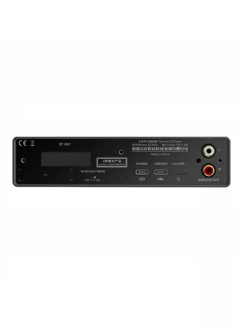 SHANLING EC MINI - Asztali és hordozható CD lejátszó és DAP Bluetooth 5 aptX HD LDAC MQA-CD 32bit 384kHz DSD256 - Fekete