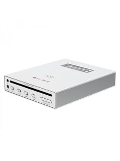   SHANLING EC MINI - Asztali és hordozható CD lejátszó és DAP Bluetooth 5 aptX HD LDAC MQA-CD 32bit 384kHz DSD256 - Ezüst