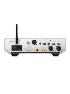   SHANLING EH90 - Asztali R2R DAC és teljesen szimmetrikus fejhallgató erősítő I2S HDMI ARC Bluetooth 5.4 32bit 768kHz DSD512 - Ezüst