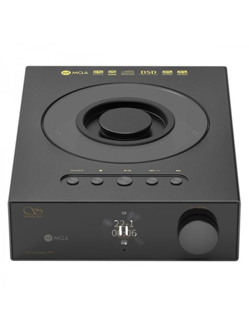 SHANLING ET3 - Asztali CD lejátszó futómű WiFi Bluetooth 5 aptX HD LDAC MQA-CD 32bit 768kHz DSD512 - Fekete