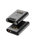 SHANLING H5 - Hordozható DAC és erősítő zenelejátszóval Bluetooth 5.0 LDAC 32bit 768kHz DSD512 MQA - Fekete