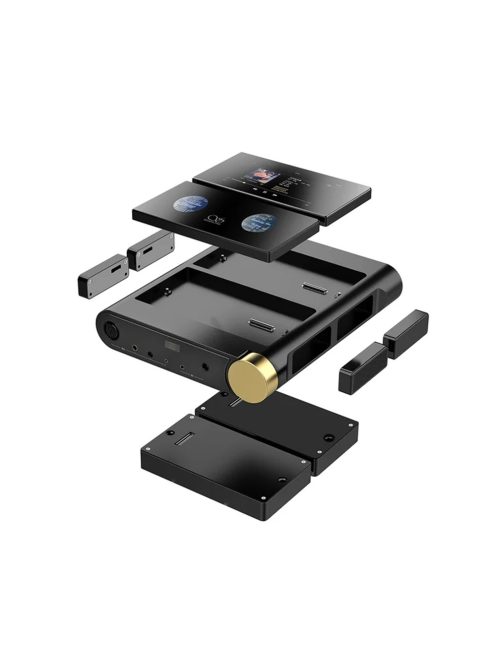 SHANLING M30 PRO - Asztali moduláris High-End DAC fejhallgató erősítéssel és Streamer WiFi Bluetooth 5 aptX HD LDAC MQA 32bit 768kHz DSD512